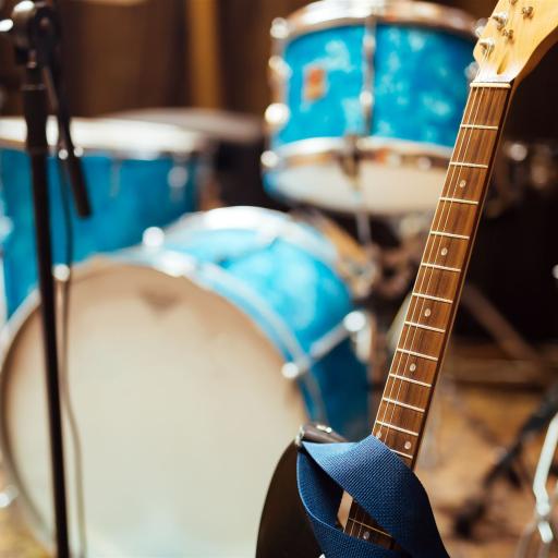Guitar strings studio